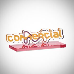 Troféu de Acrílico Personalizado – 0057